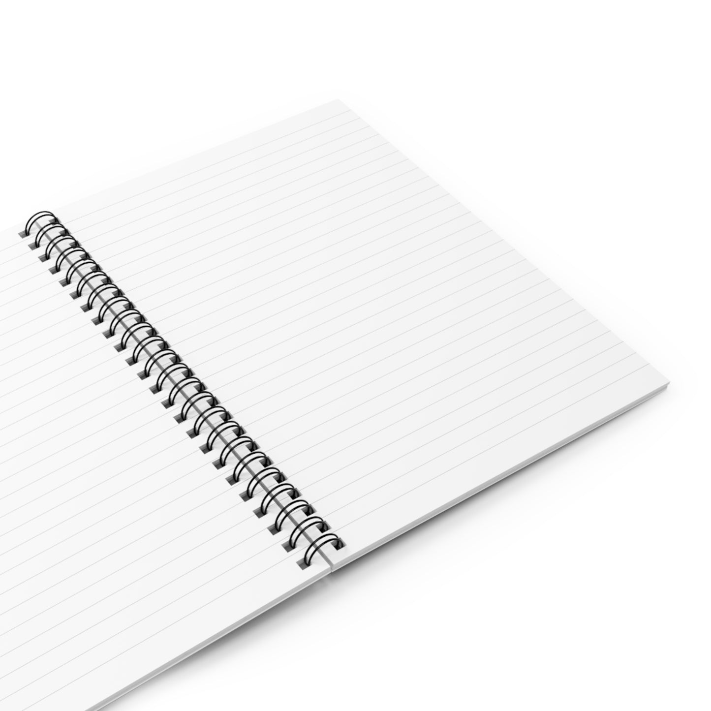 Shrimp Pattern Spiral Notebook - Ruled Line