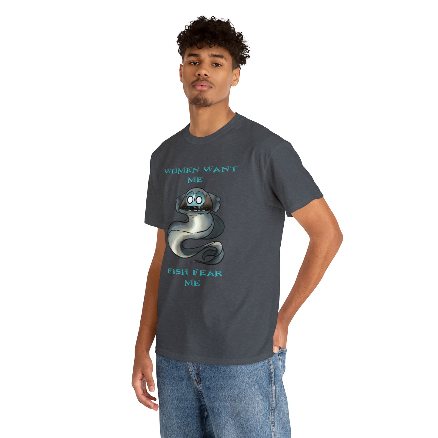 Telescope Fish Women want me fish fear me Unisex T-shirt