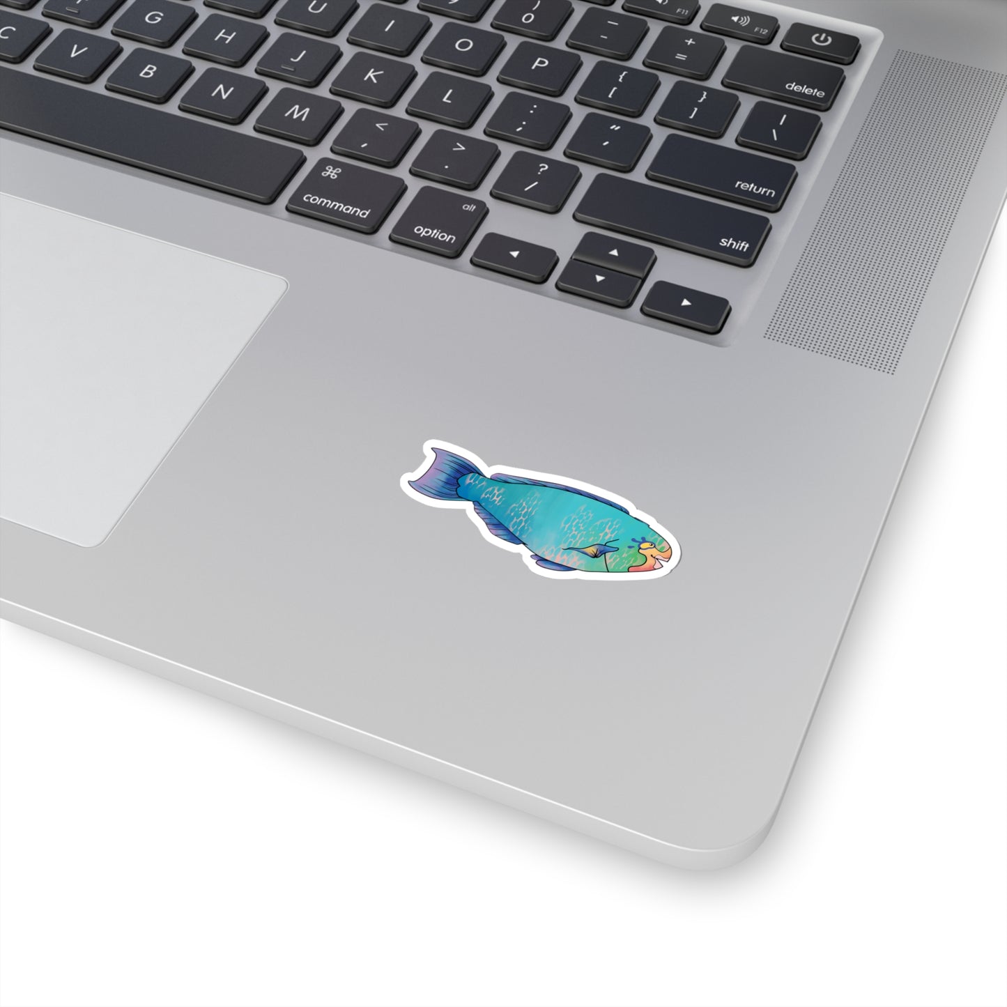 Parrot fish Tropical fish ocean marine animal Kiss-Cut Sticker