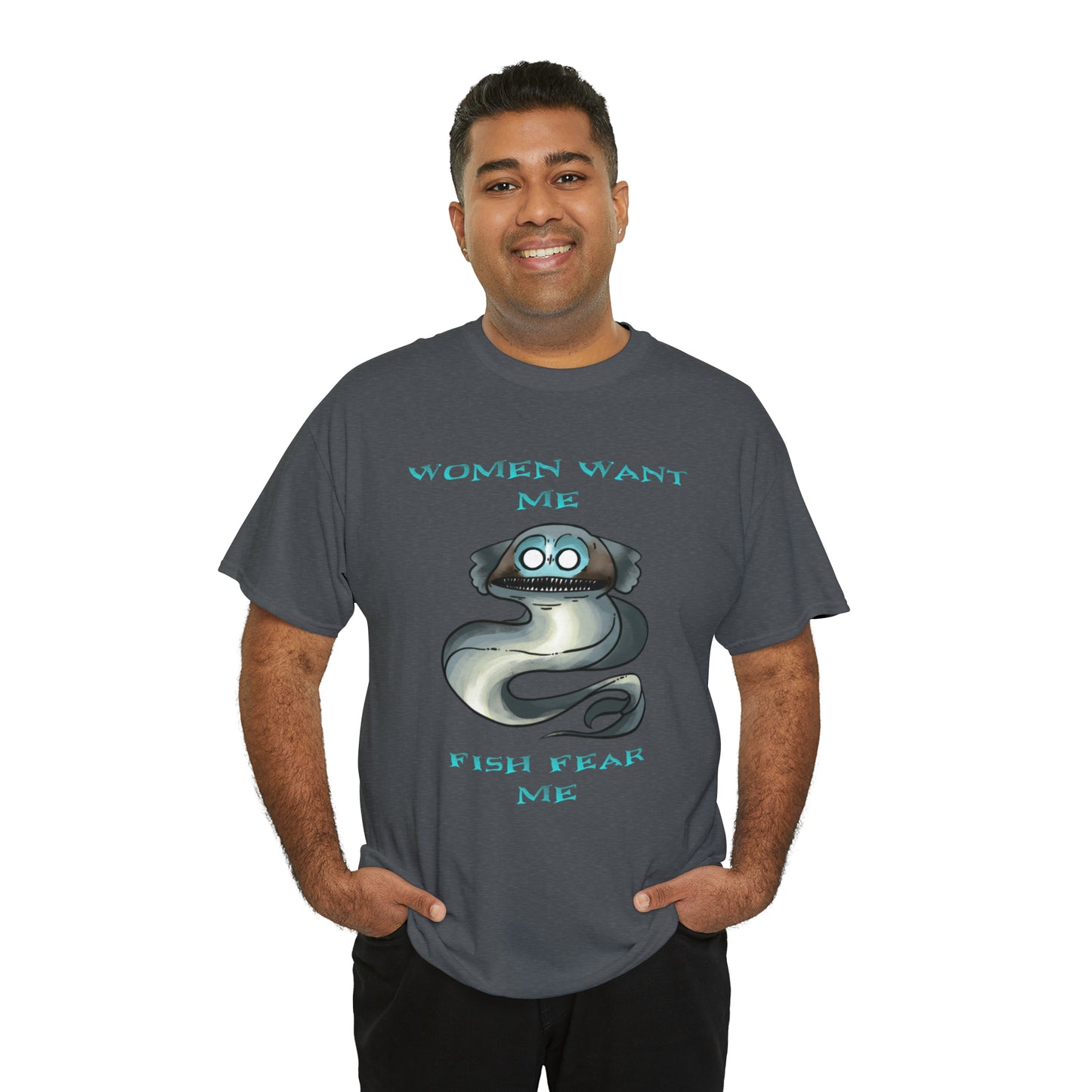 Telescope Fish Women want me fish fear me Unisex T-shirt