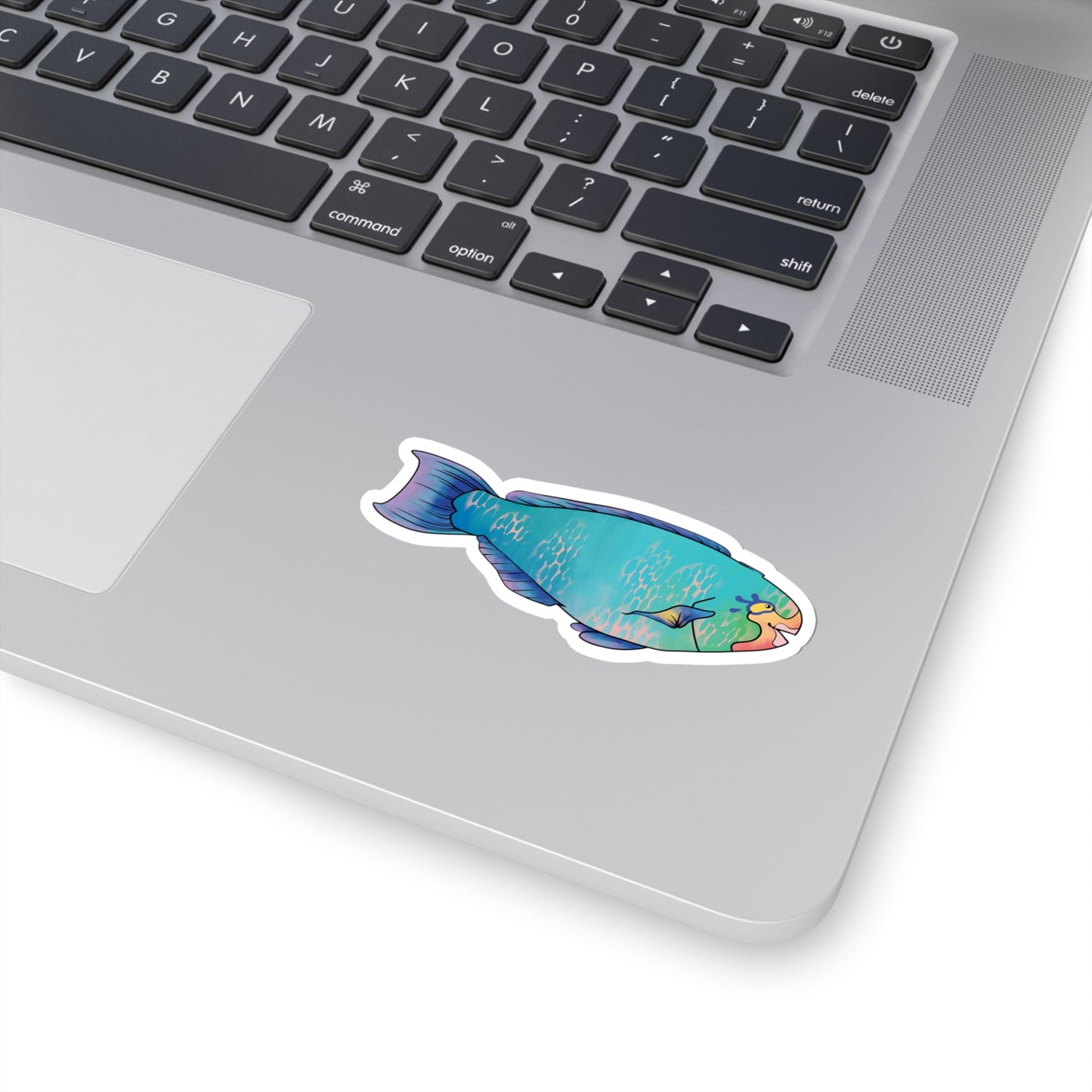 Parrot fish Tropical fish ocean marine animal Kiss-Cut Sticker